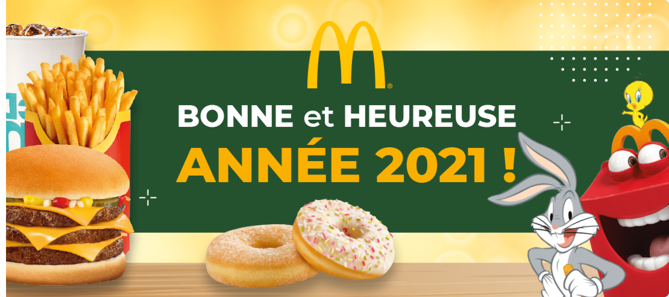 McDonald's support imprimés, agence de communicationà Limoges