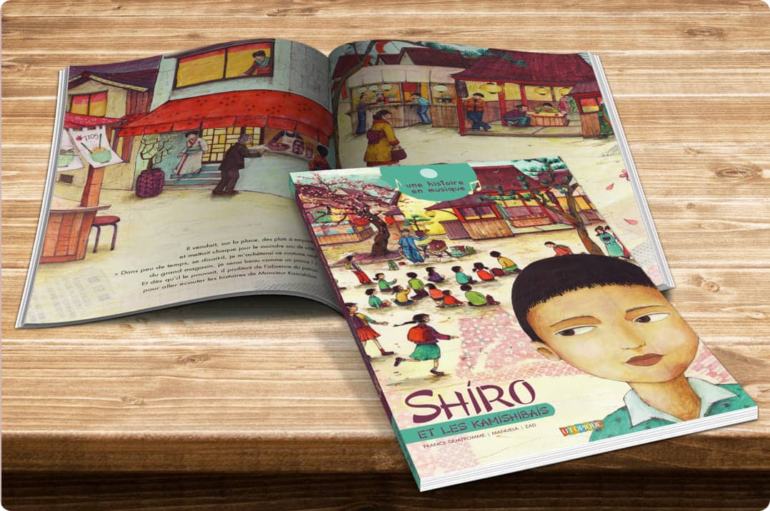 Utopique éditions livre shiro, graphitéine limoges