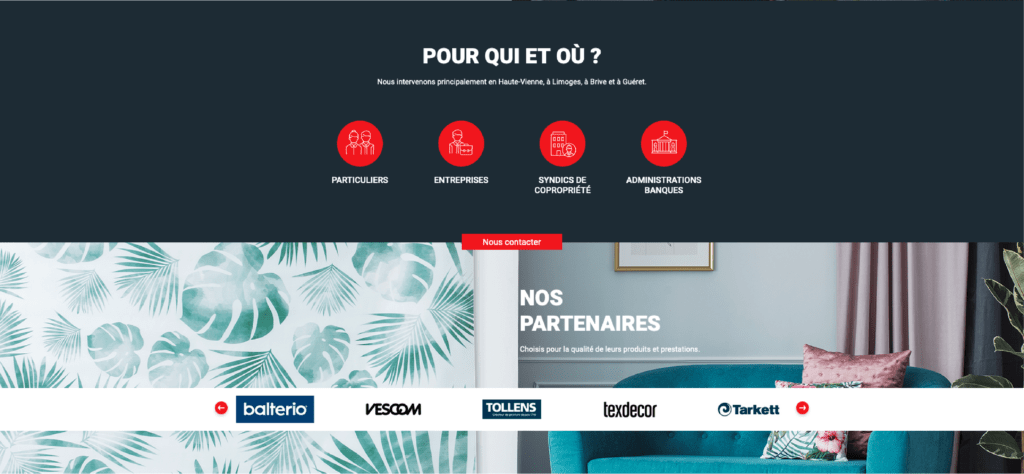 Site web création graphitéine agence de communication à Limoges